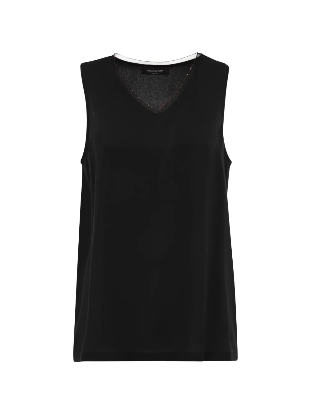 Fabiana Filippi sleeveless top - Nero