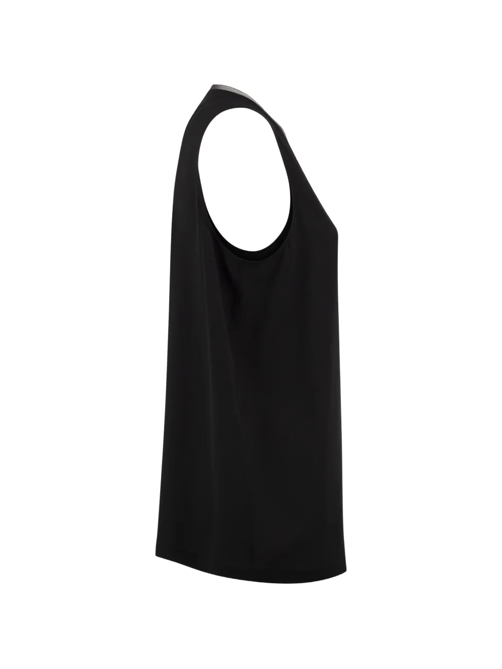 Fabiana Filippi Mouwloze top Zwart