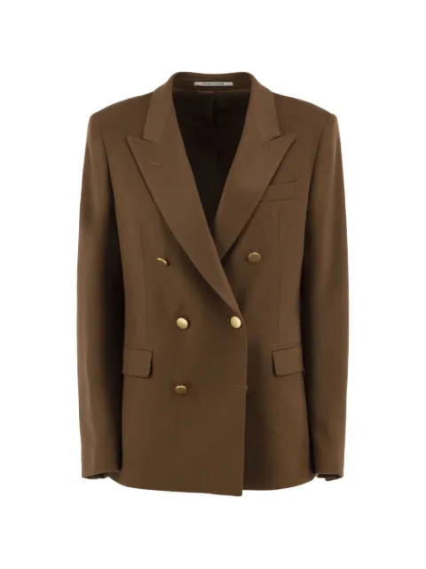 Tagliatore double-breasted peak-lapel suit jacket