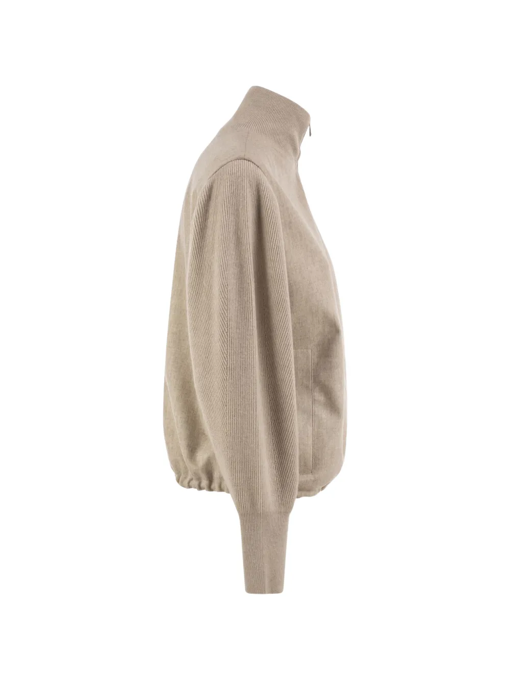 Fabiana Filippi Flanellen bomberjack Beige
