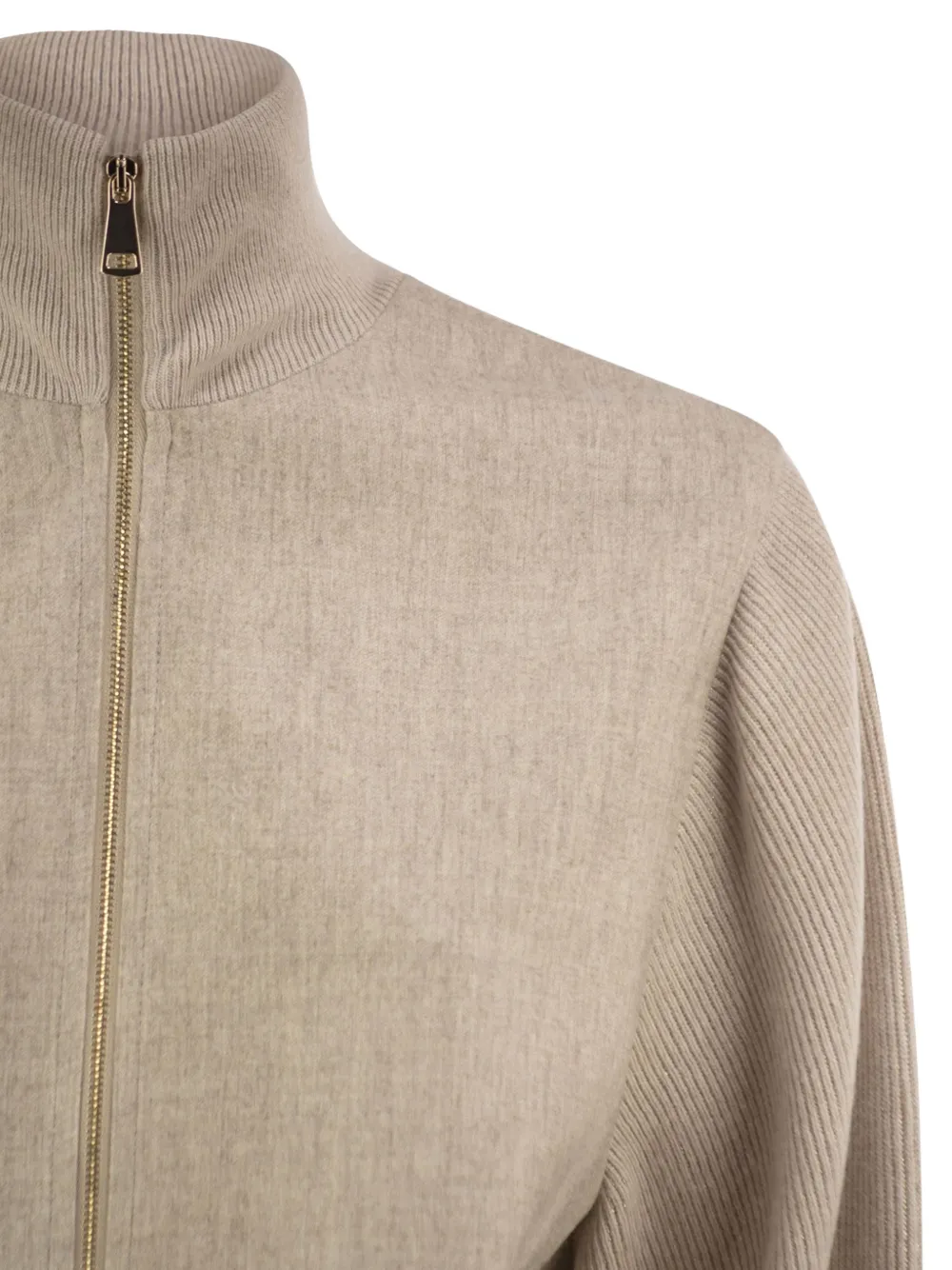 Fabiana Filippi Flanellen bomberjack Beige