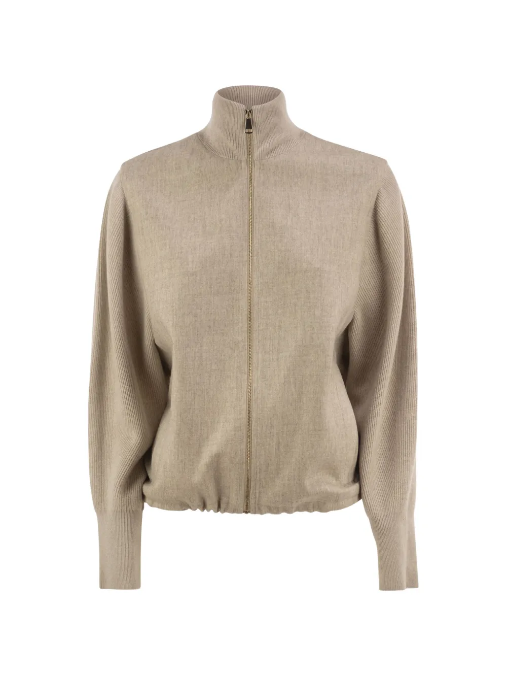 Fabiana Filippi flannel bomber jacket - Toni neutri