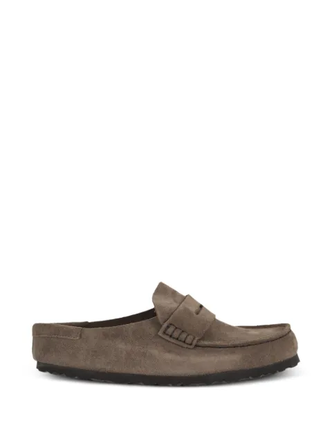 Birkenstock Naples calf suede mules