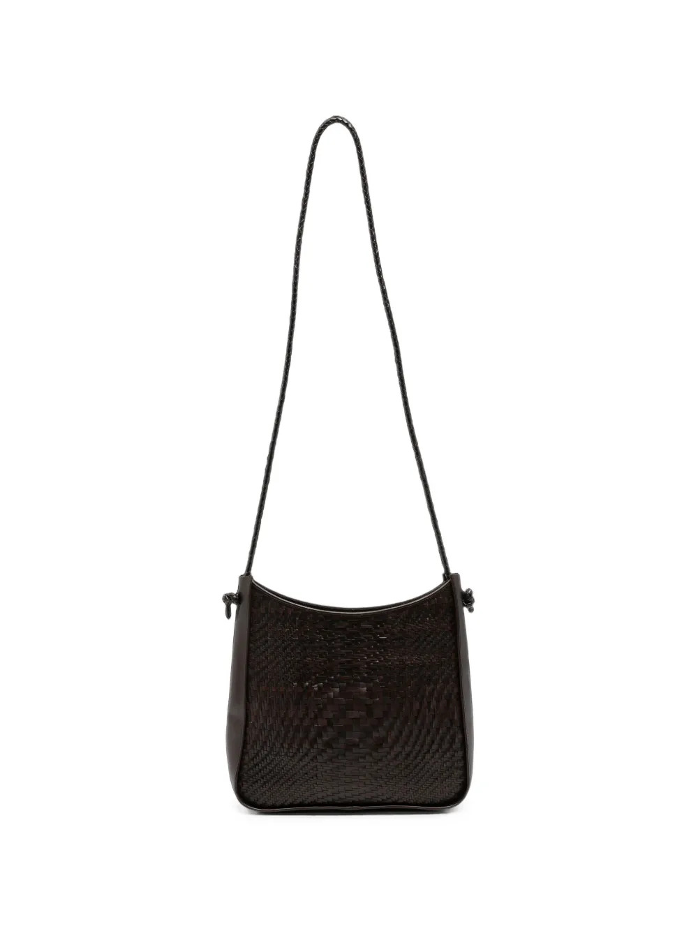 DRAGON DIFFUSION woven leather shoulder bag