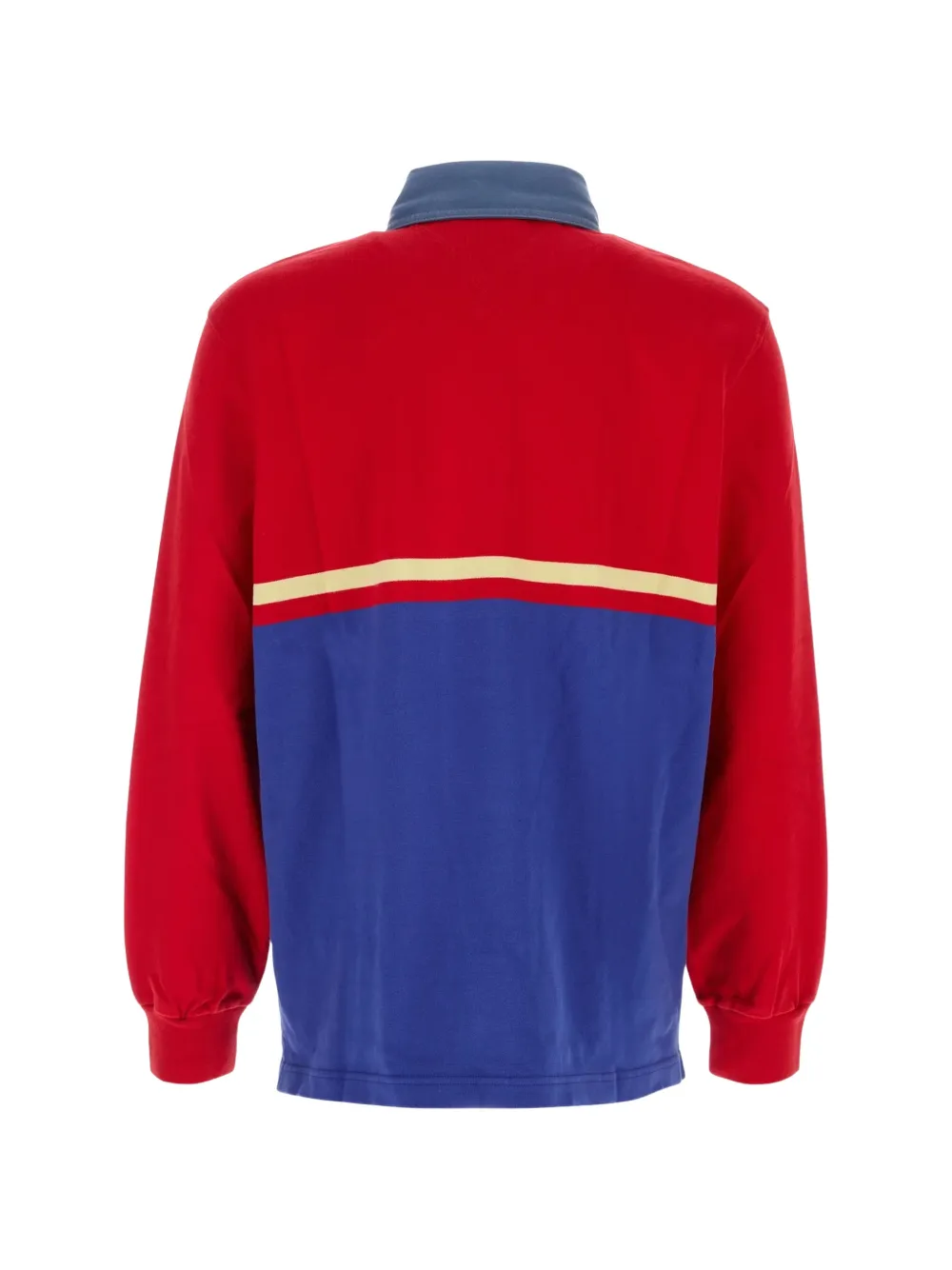 JW Anderson Poloshirt met colourblocking Rood