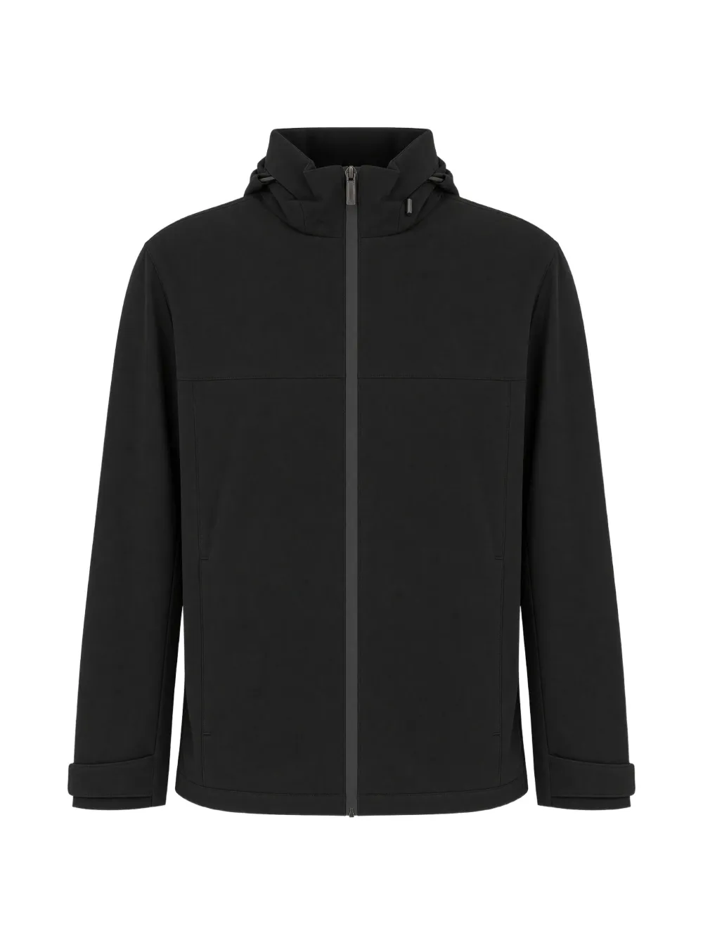 HUGO hooded zip-up jacket - Noir HUGO hooded zip-up jacket - Noir