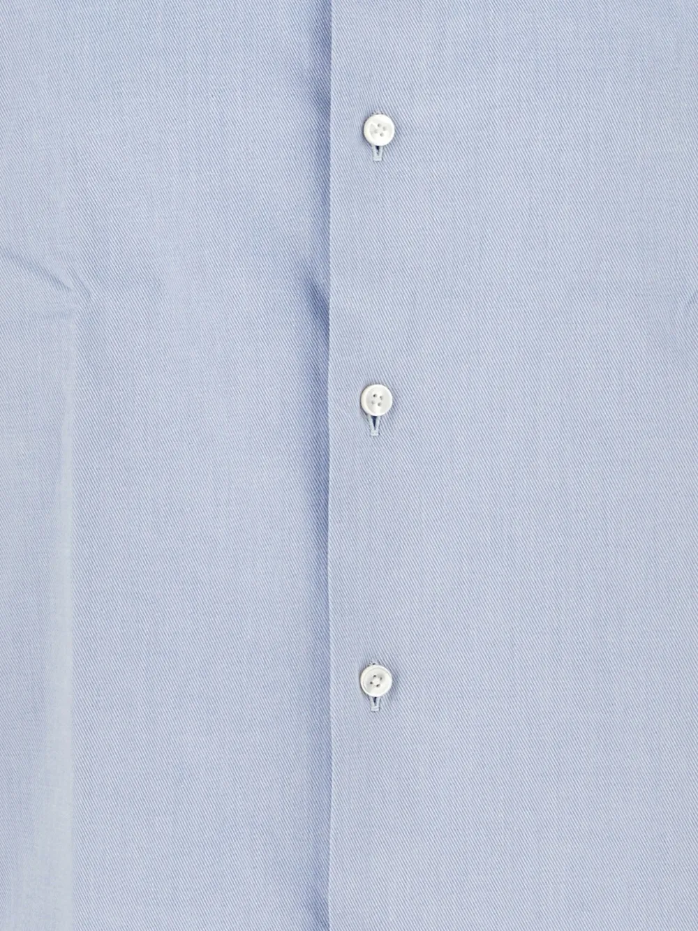 Zegna Button-down over hemd met lange mouwen Blauw