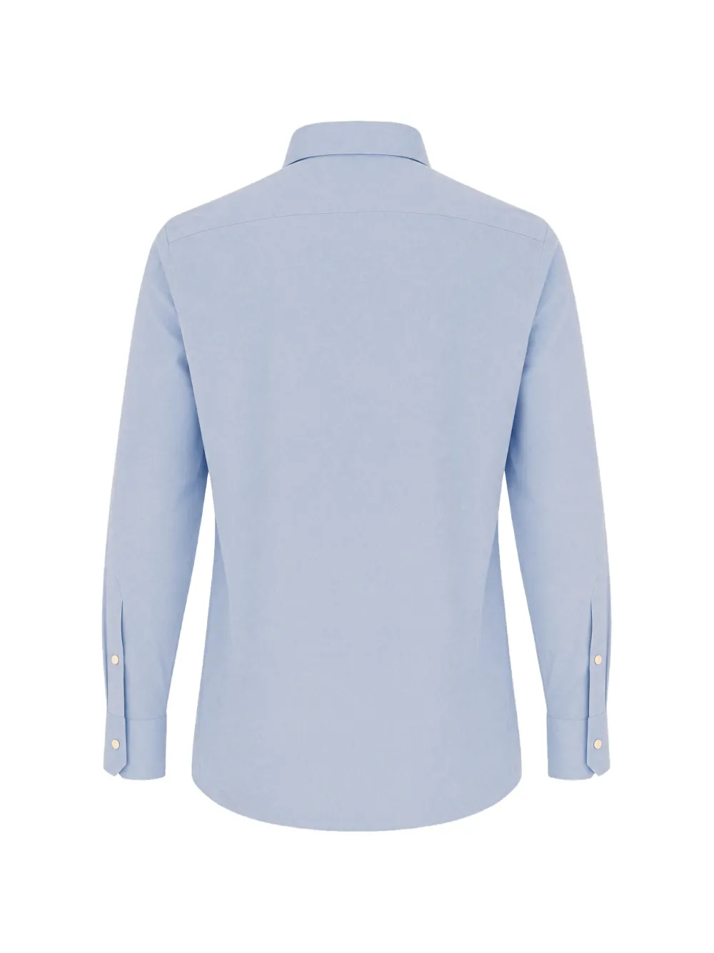 Zegna Button-down over hemd met lange mouwen Blauw