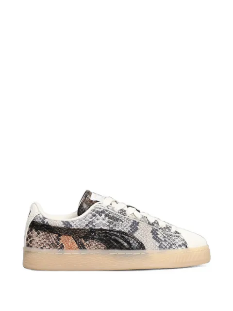 PUMA snakeskin-effect sneakers