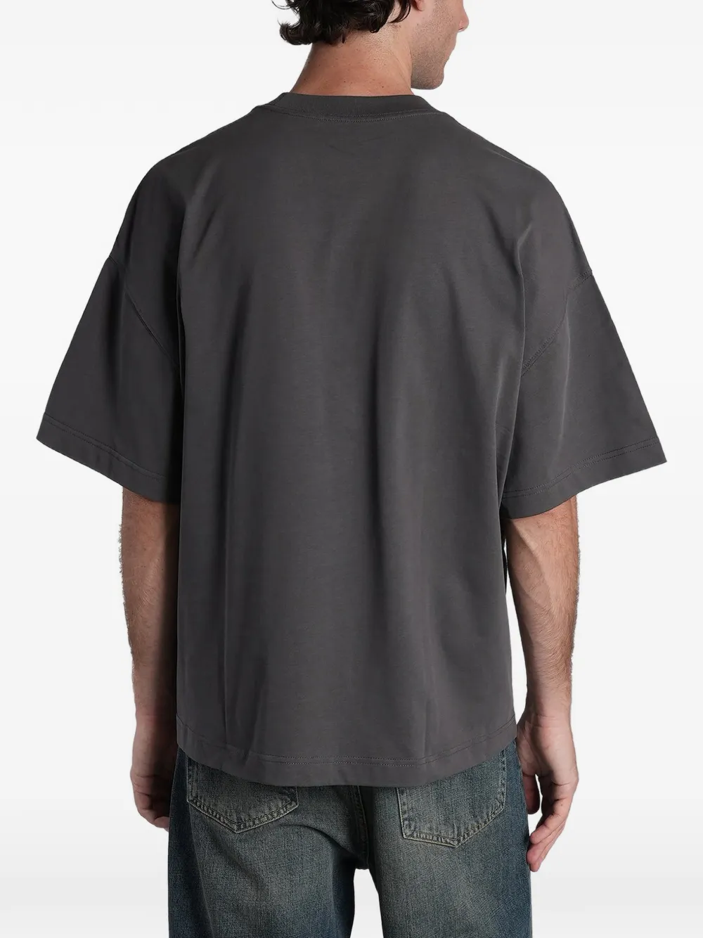 Carhartt WIP T-shirt met geborduurd logo Grijs