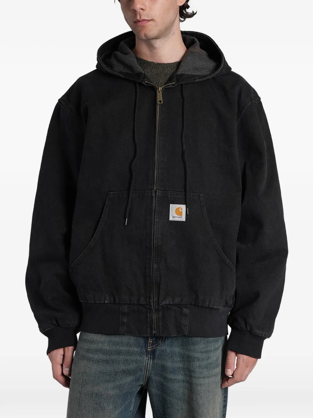 Carhartt WIP hooded zip-up jacket