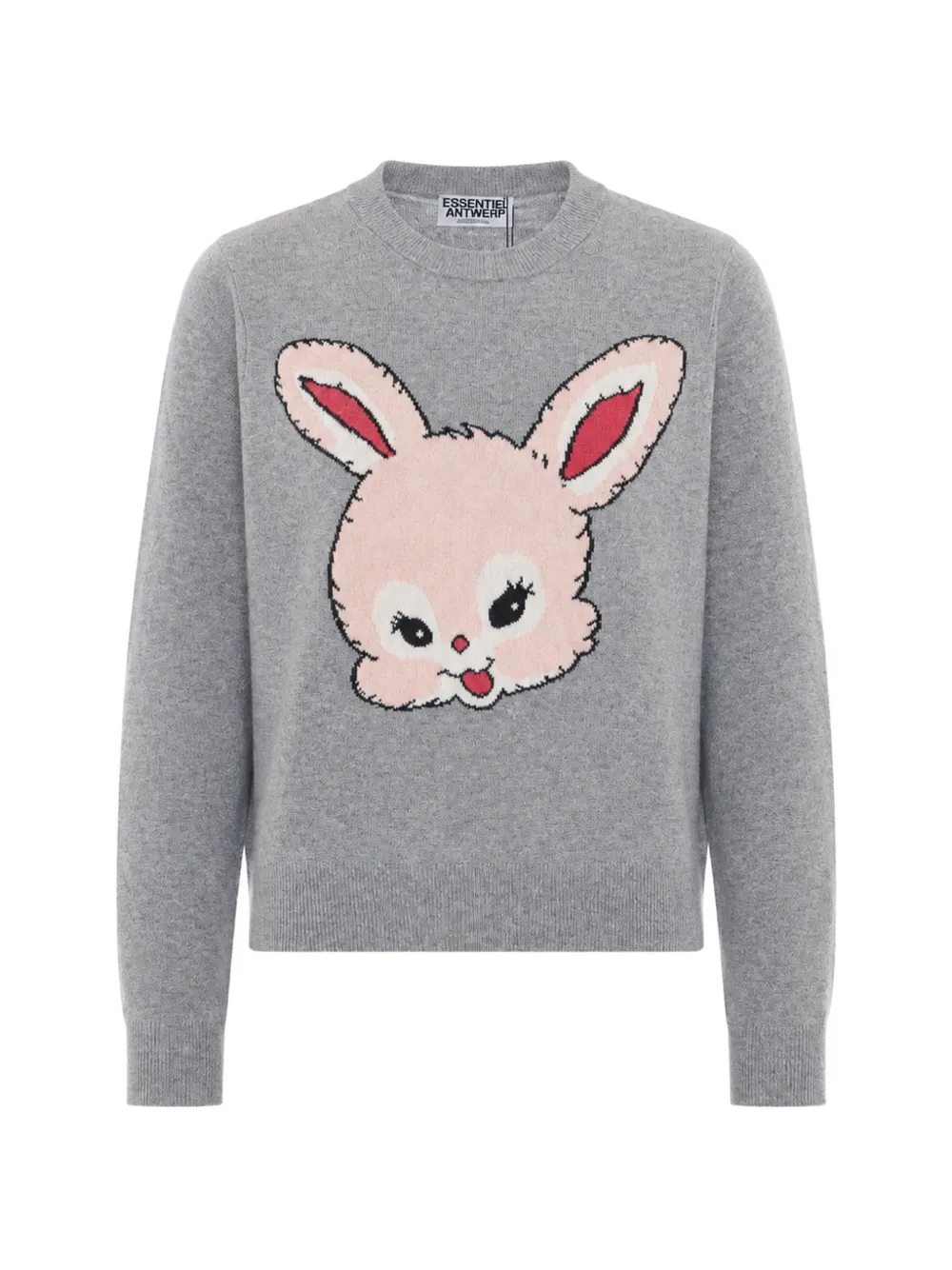 Essentiel Antwerp rabbit-intarsia sweater
