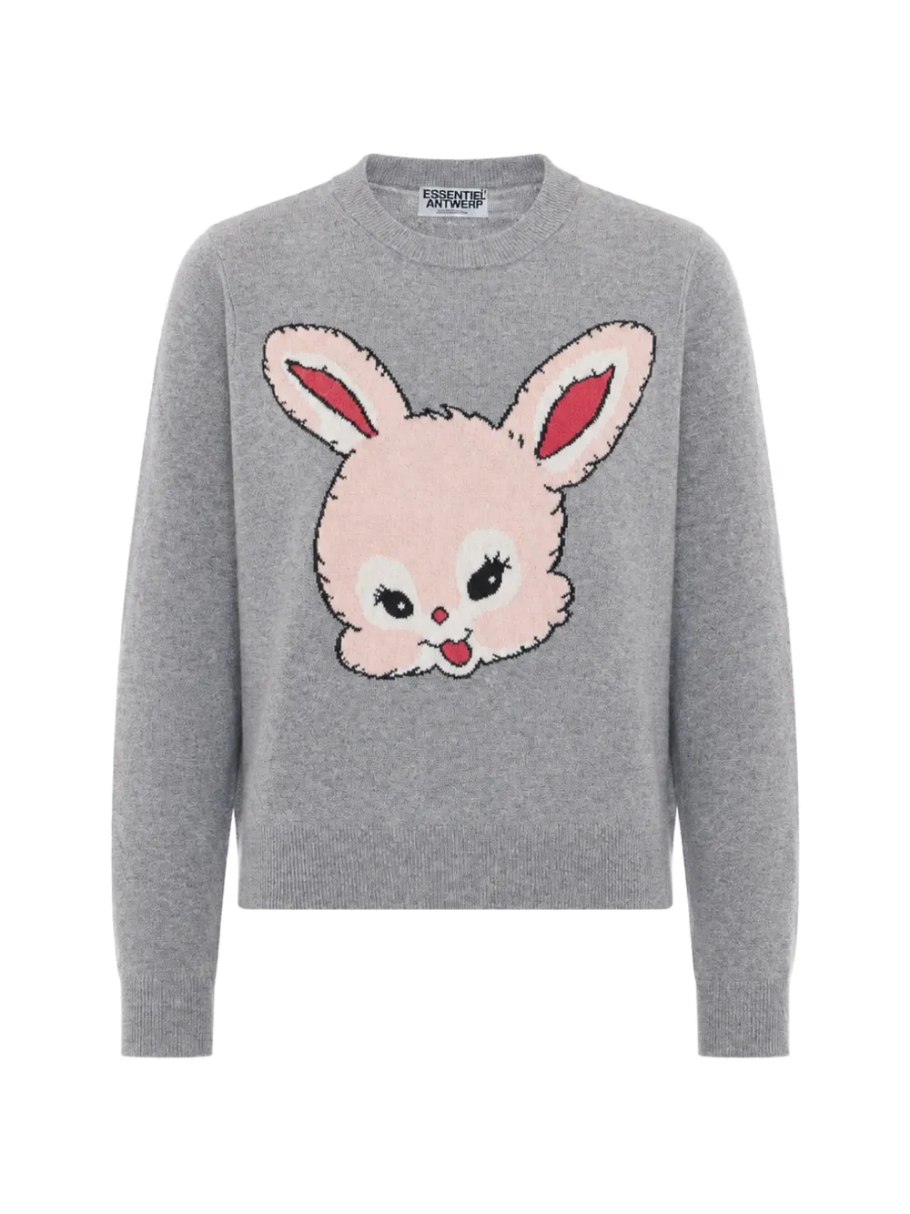 Essentiel Antwerp rabbit-intarsia sweater