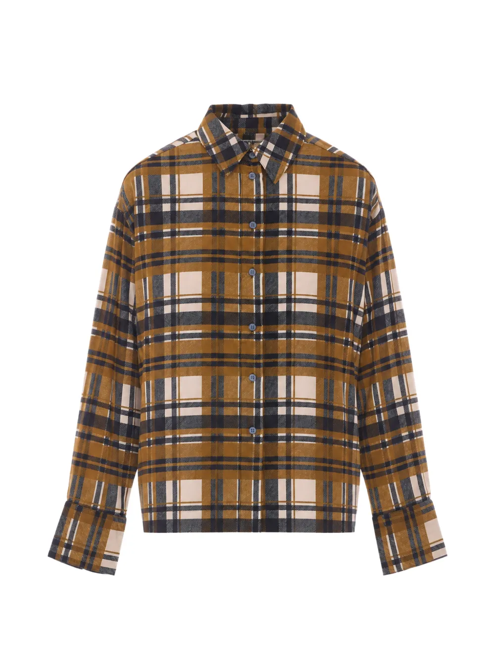 Essentiel Antwerp check-print shirt