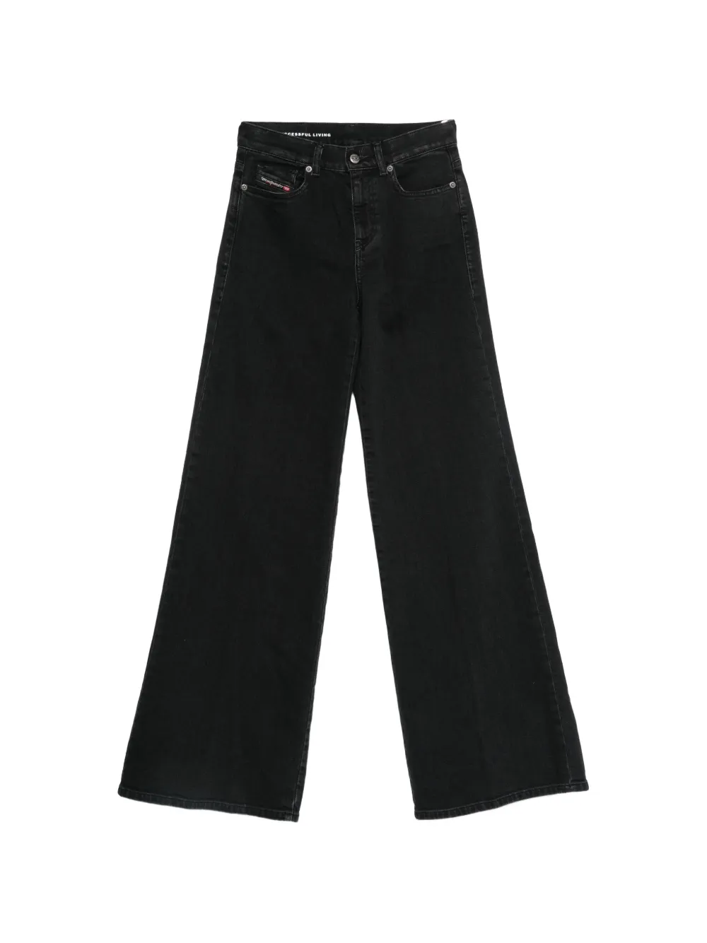 Diesel D-Akemi wide-leg jeans - Nero