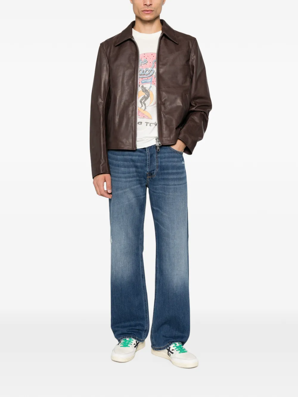 Diesel Jeans met vervaagd effect Blauw