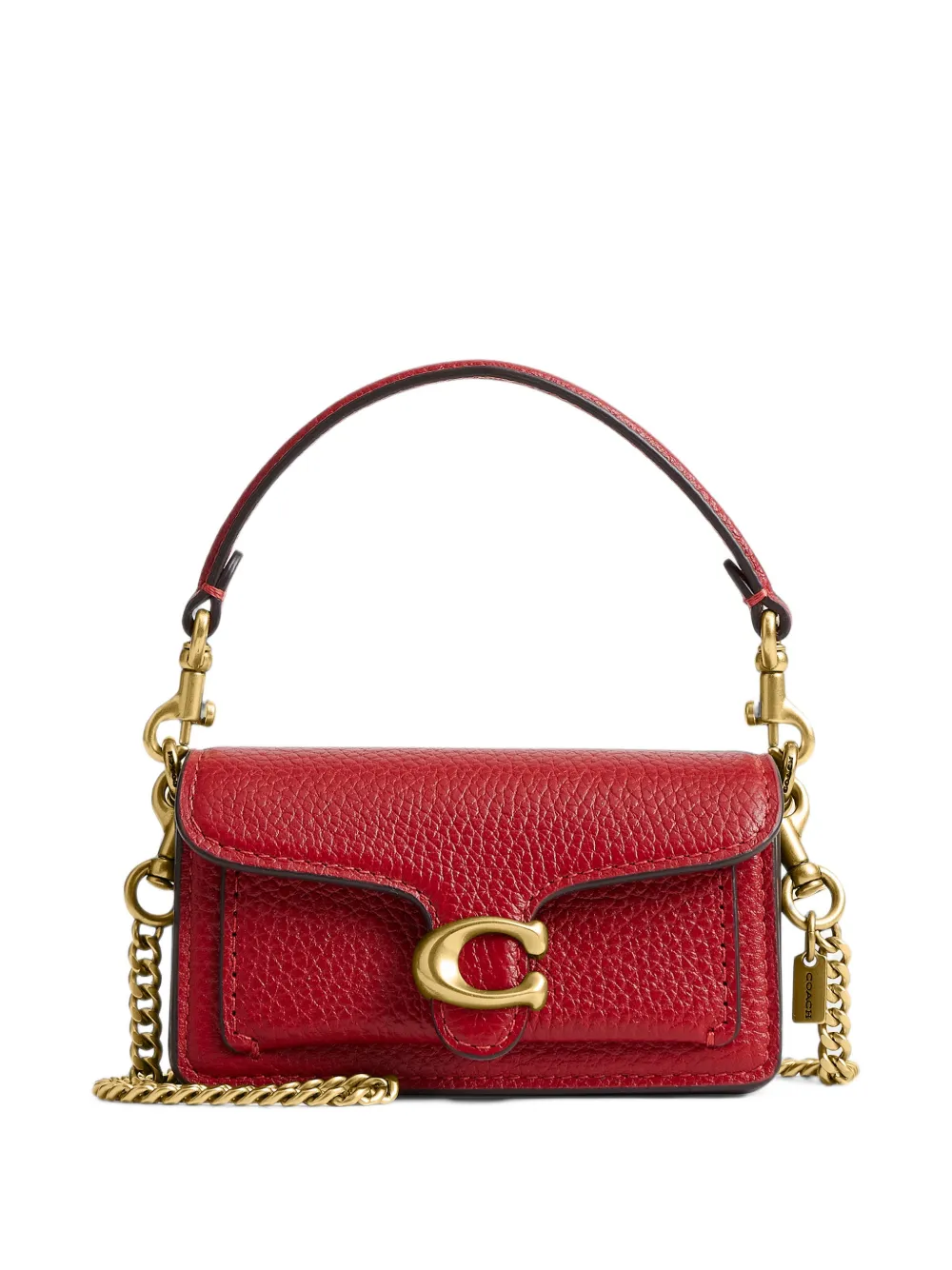 Coach Tabby bag charm Rood