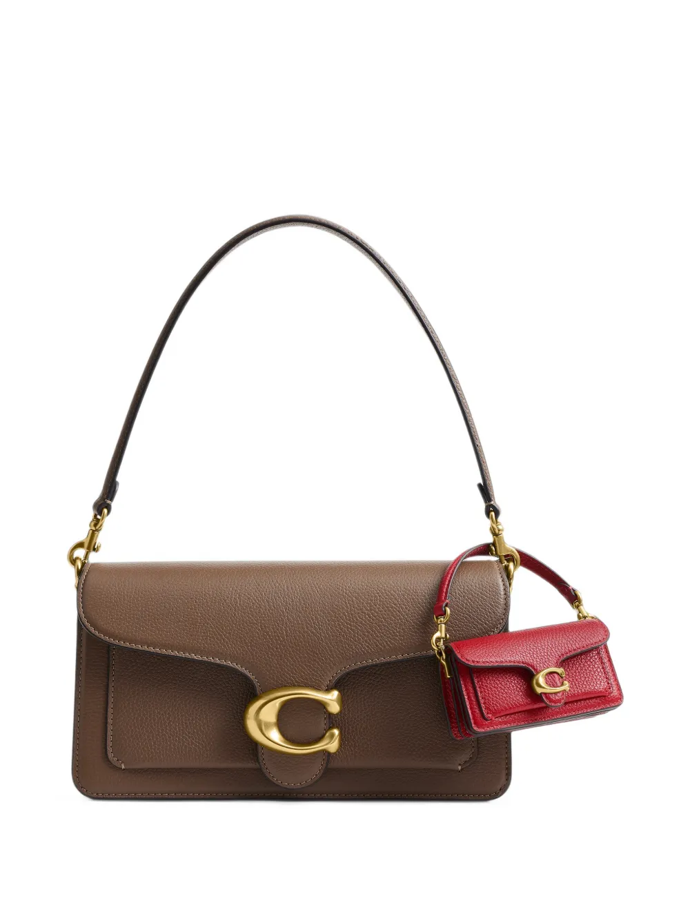 Coach Tabby bag charm Rood