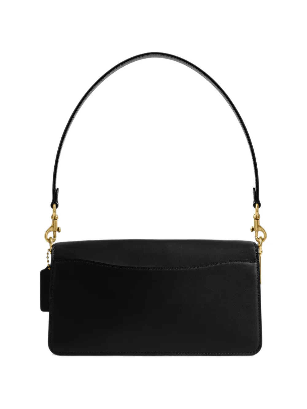 Coach Tabby shoulder bag 26 In Signature Upcrafted leather Zwart