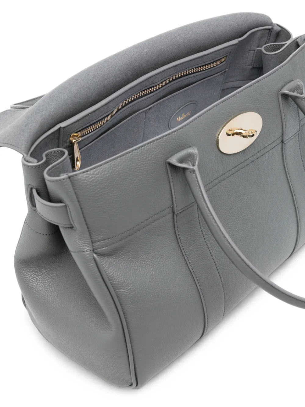 Mulberry Heritage Bayswater shoulder bag Grijs