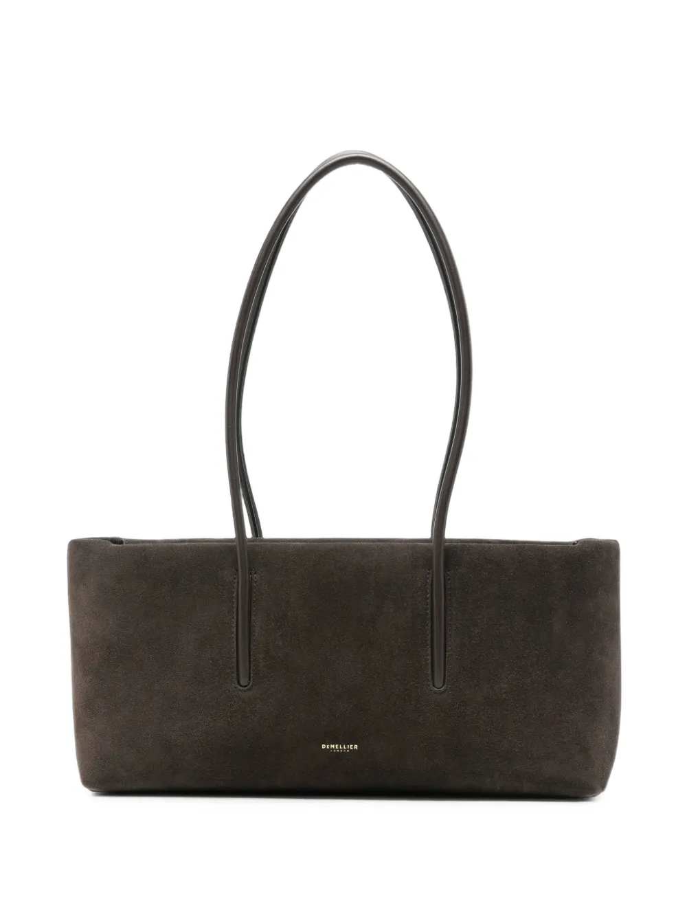 DeMellier Stockholm suede shoulder bag - Marrone