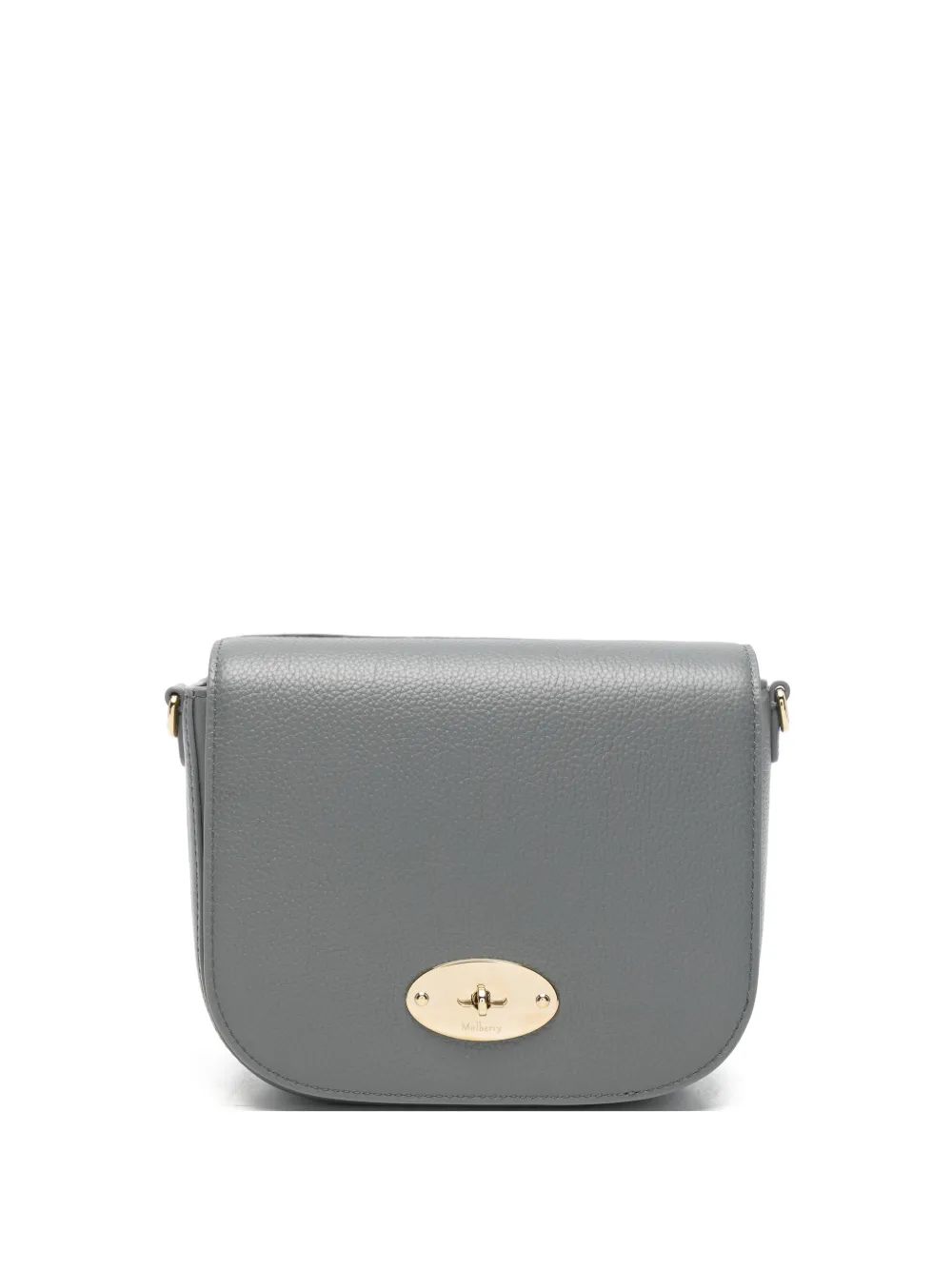 Mulberry Small Darley grain leather shoulder bag - Grey