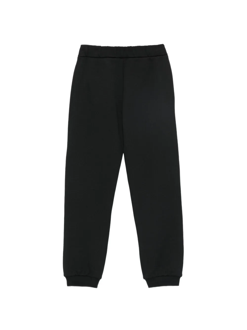 Moncler Enfant logo-embroidered track pants Zwart