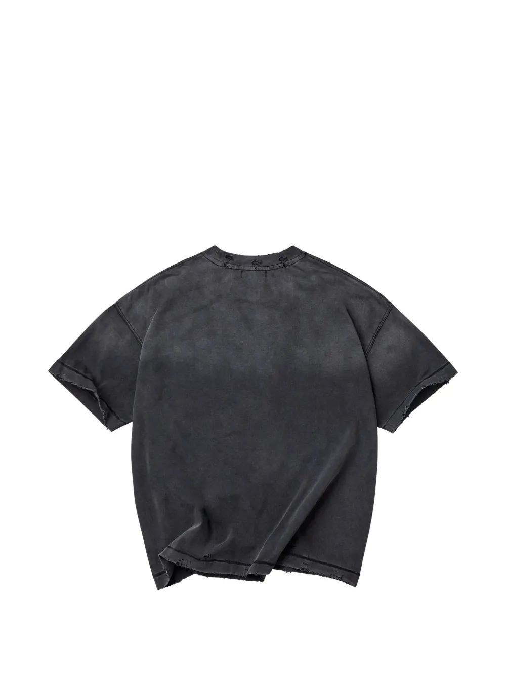 Vale T-shirt met grafische print Zwart