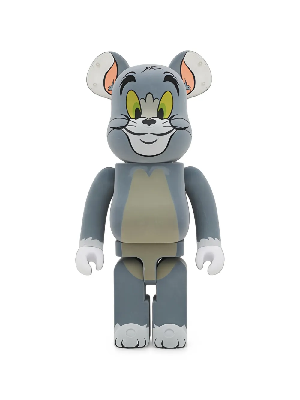 Bearbrick Tom Flocky 1000% Collectible In Blue