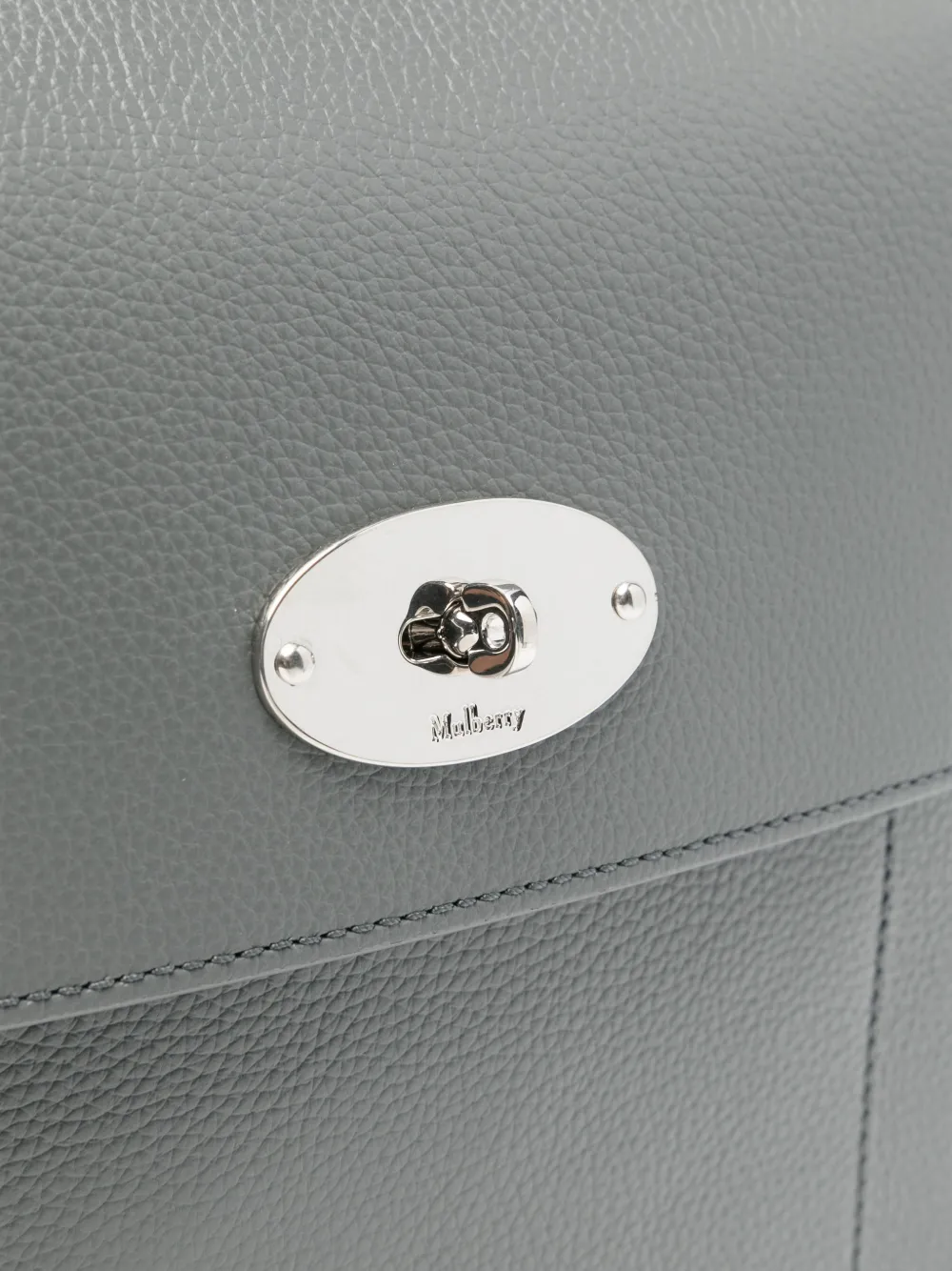 Mulberry Antony schoudertas van bewerkt leer Grijs