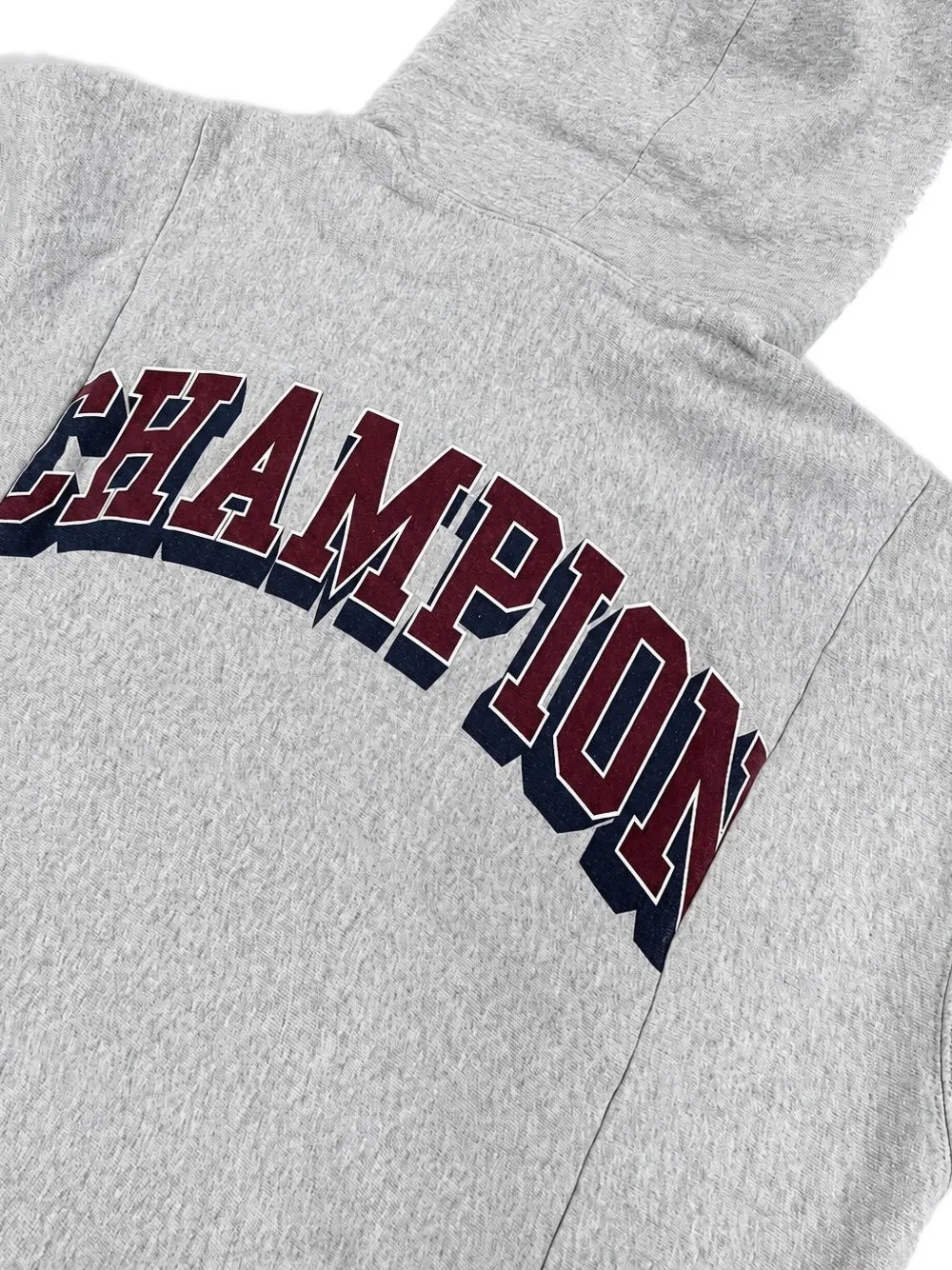 Champion Hoodie met logoprint Grijs