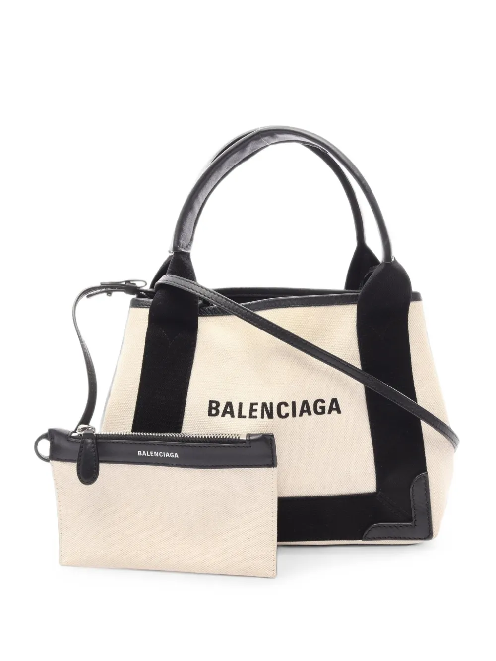 Balenciaga Pre-Owned 2000s XS Cabas tote bag - Toni neutri
