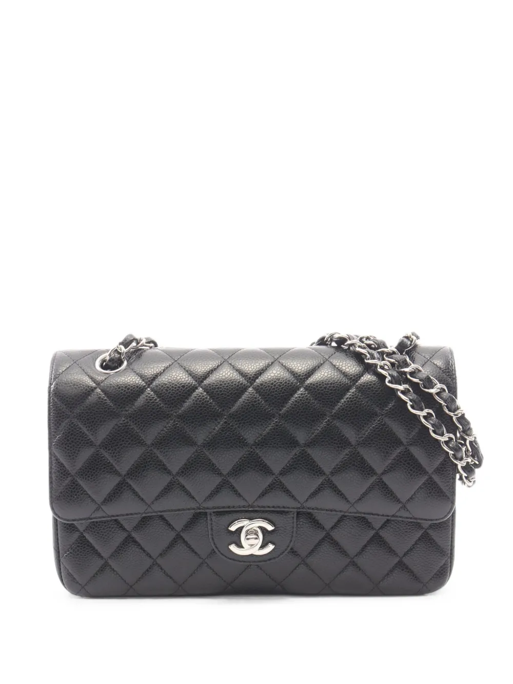 CHANEL Pre-Owned 2019 Double Flap quilted shoulder bag - Nero