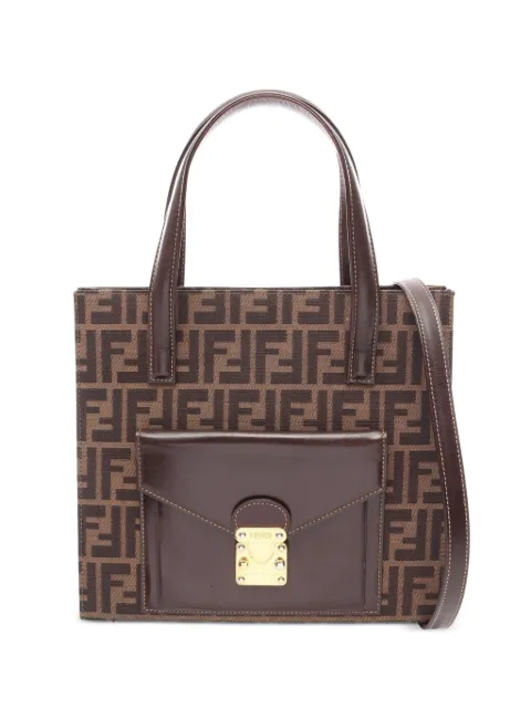 Fendi Pre-Owned 2010s Zucca tote bag