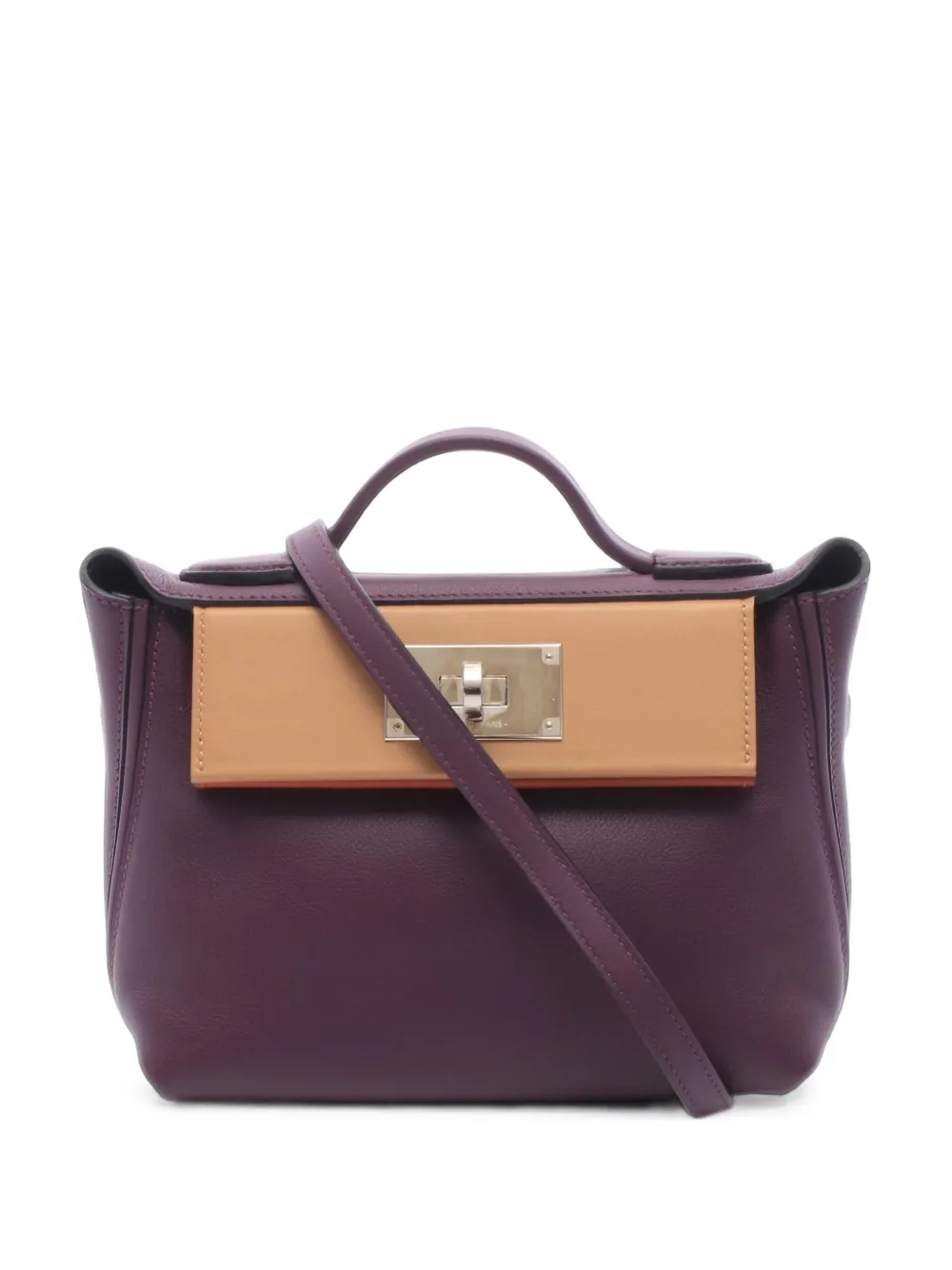 Hermès Pre-Owned 2022 mini 21 24/24 handbag - Viola