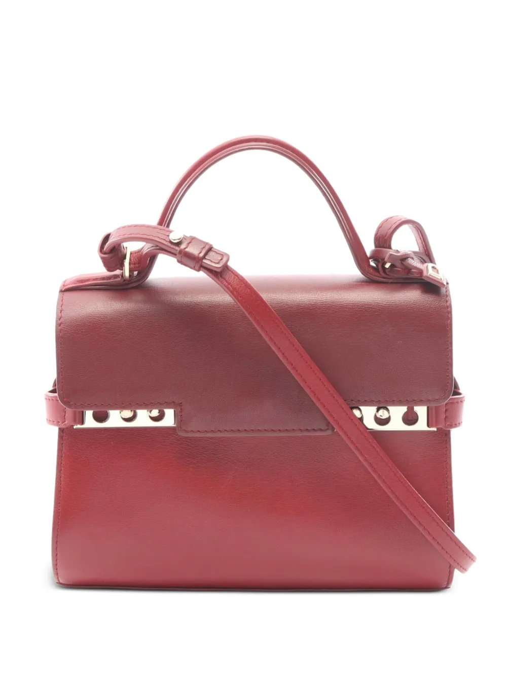 Delvaux Vintage 2010s PM Tempête Handtasche - Rot
