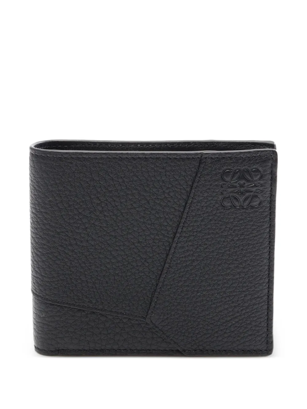 Loewe Pre-Owned 2020s Puzzle Edge bifold wallet - Nero