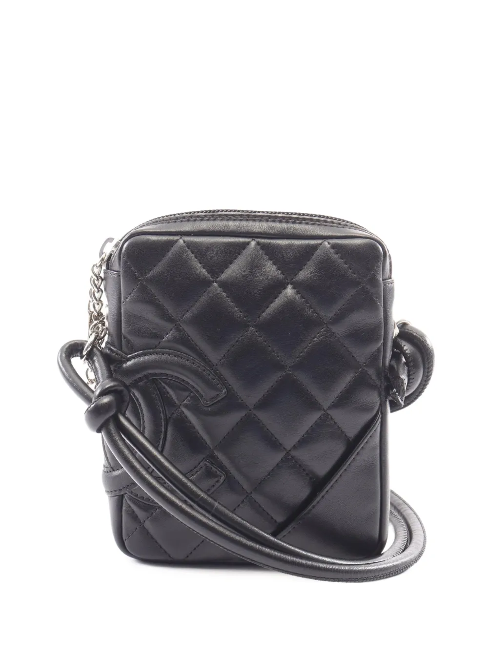 CHANEL Pre-Owned 2003-2004 small Cambon line shoulder bag - Nero