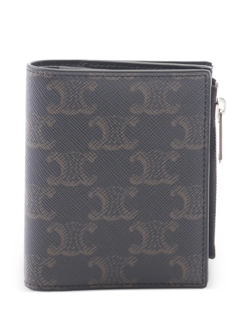 Celine Pre-Owned 2020s Triomphe bi-fold wallet - Nero