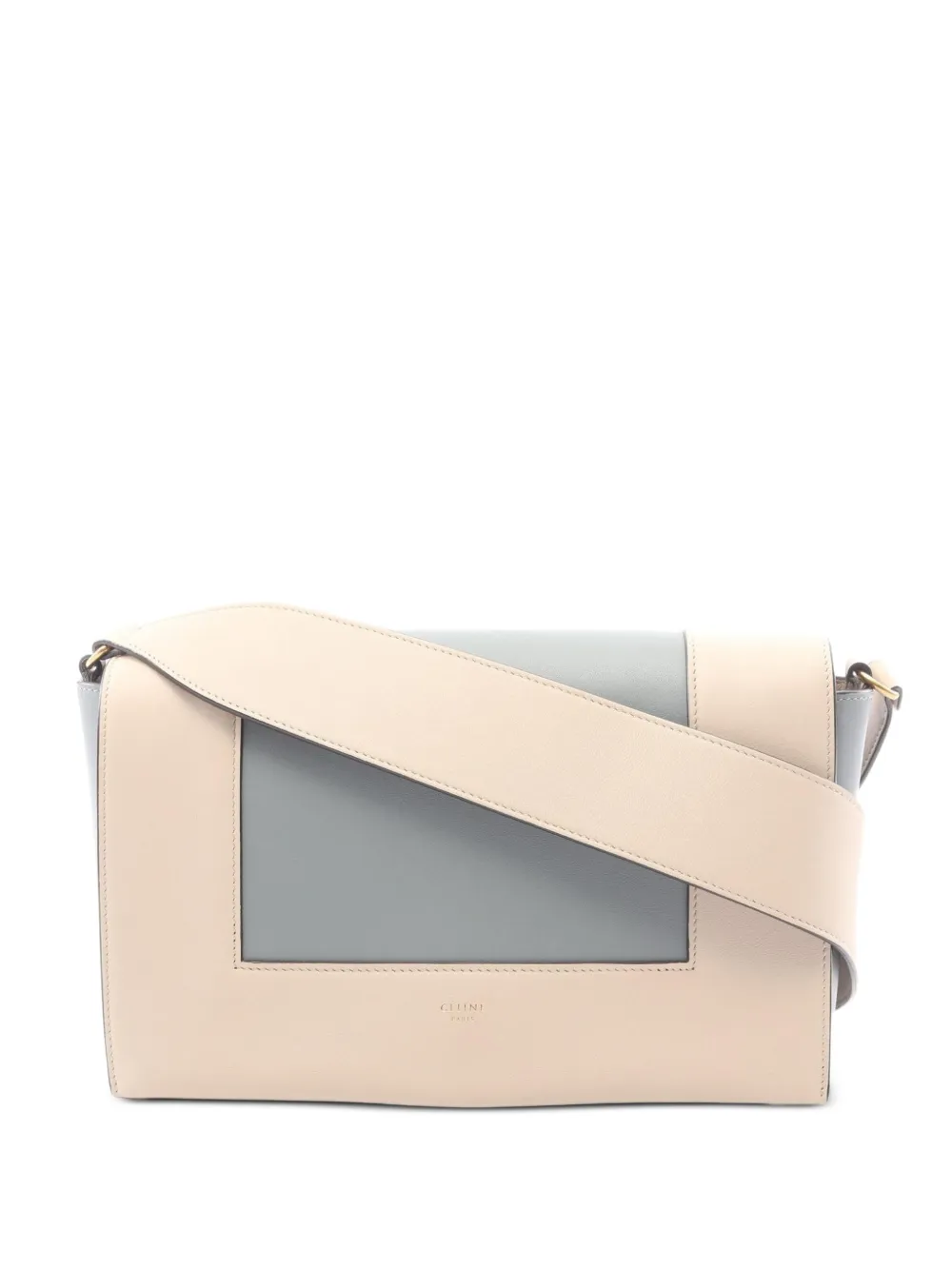 Celine Pre-Owned 2010s medium Frame shoulder bag - Toni neutri