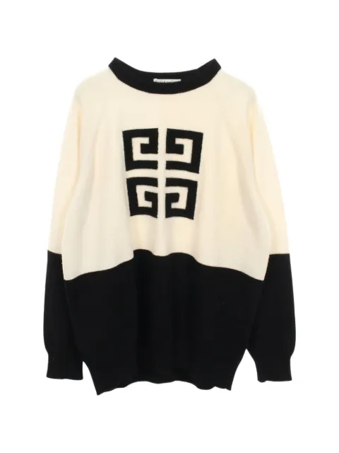 Givenchy Pre-Owned 2010s 4G-logo sweater