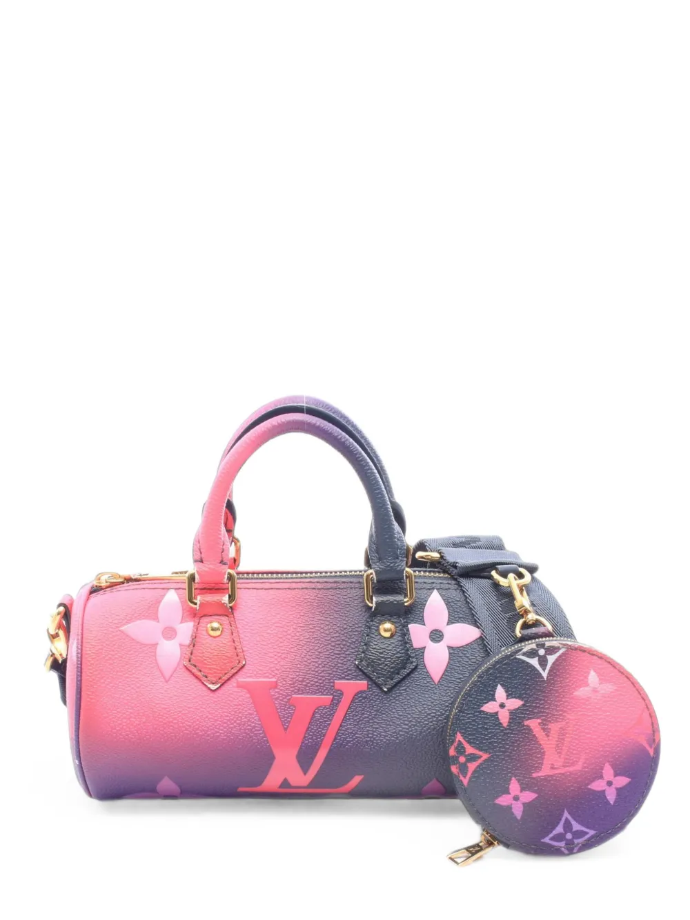 Louis Vuitton 2010s Papillon Bb Monogram Giant Mini Tote Bag In Pink