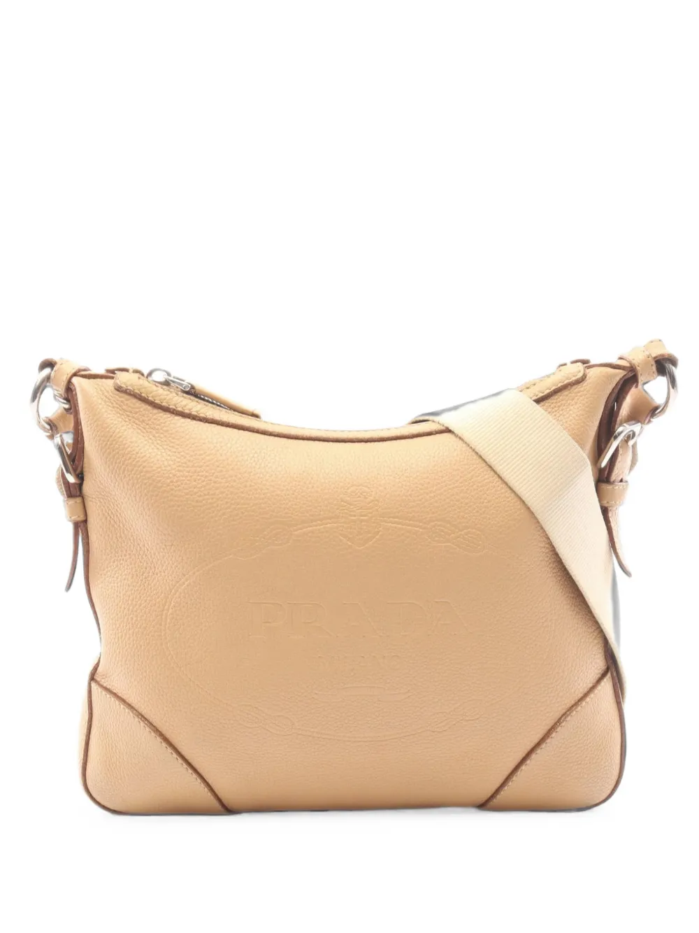 Prada Pre-Owned 2000s logo shoulder bag - Toni neutri