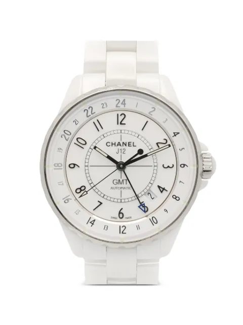 CHANEL Pre-Owned 2021s J12 GMT ceramic 38mm watch