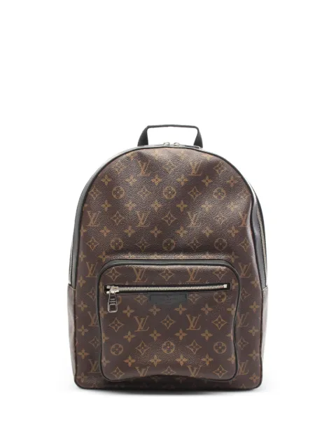 Louis Vuitton Pre-Owned 2017 Monogram Macassar Josh backpack