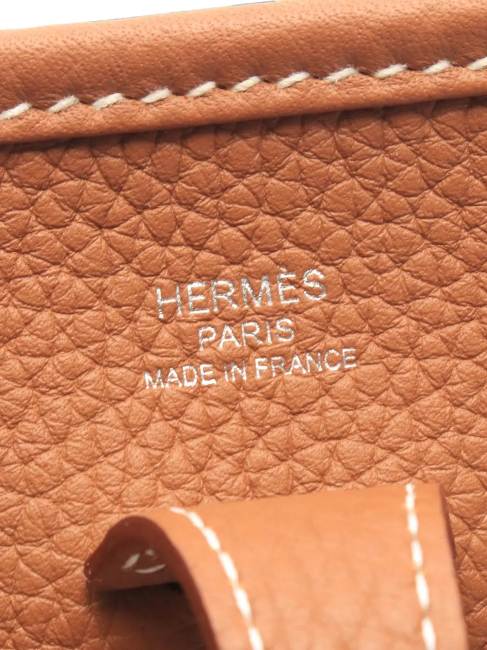 Hermès Pre-Owned 23 Evelyne leren schoudertas Bruin