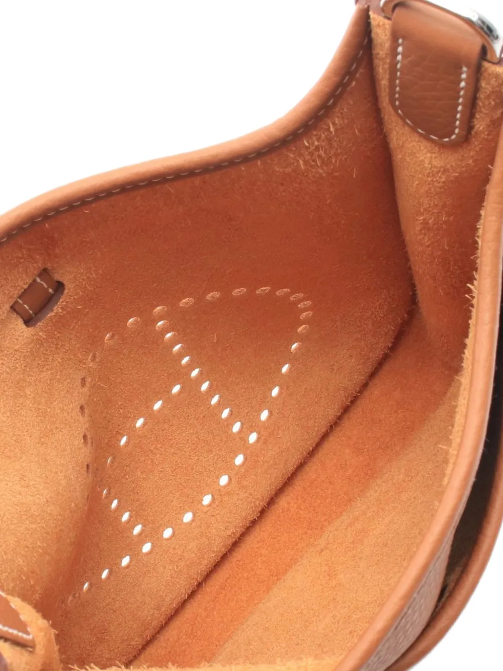 Hermès Pre-Owned 23 Evelyne leren schoudertas Bruin