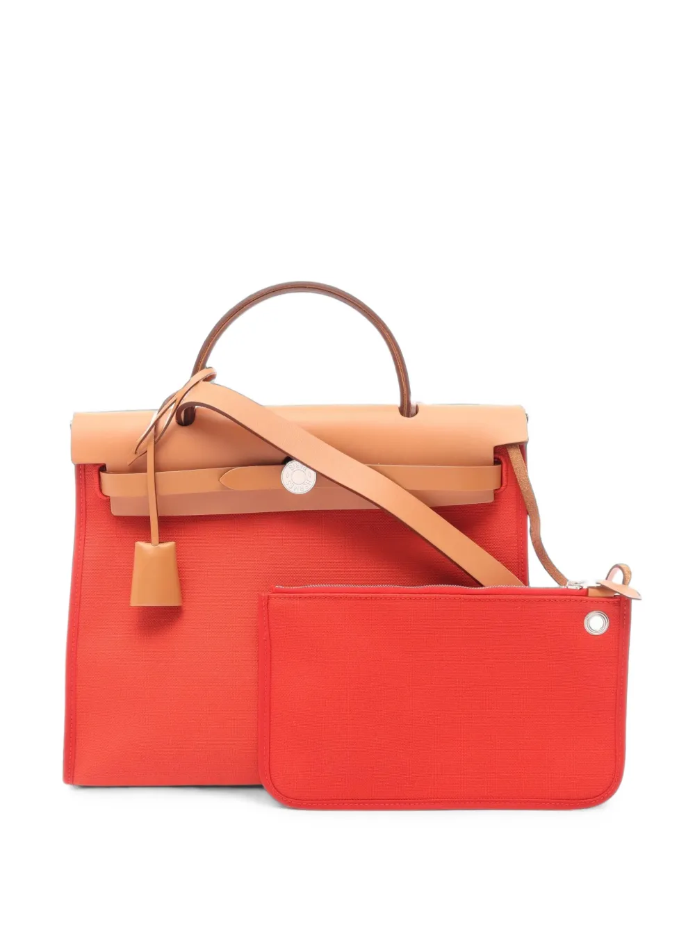 Hermès Pre-Owned 2017 Herbag Zip PM tote bag - Rosso