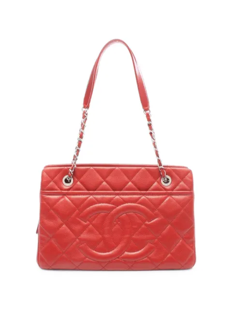 CHANEL Pre-Owned 2012-2013 Matelassé Caviar tote bag