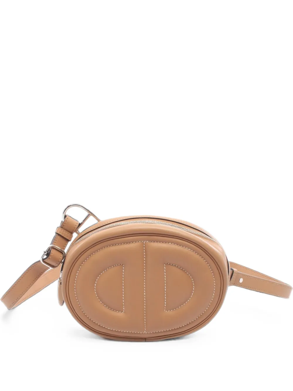 Hermes 2022 In The Loop Leather Mini Belt Bag In White